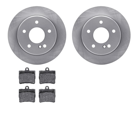 6502-63232, Rotors With 5000 Advanced Brake Pads
